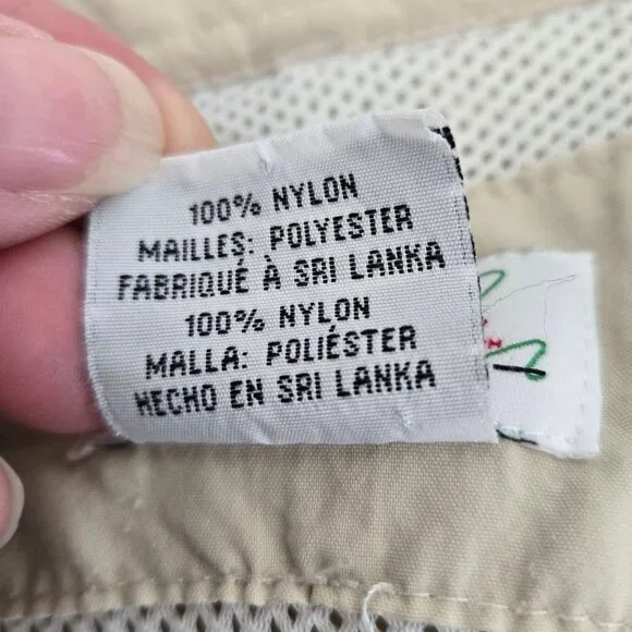 World Wide Sportsman Mens Vented Fishing Shirt Short Sleeve Shirt Beige Large - Picture 11 of 11